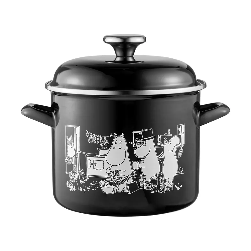 Moomin enamel pot high lid 3.5 L, The Kitchen One Day Deal