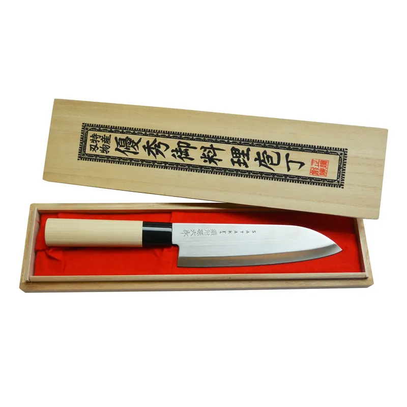 Mega Sale Satake Houcho knife in box, 17 cm