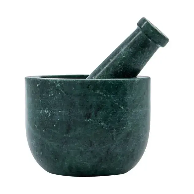 Arb mortar with pestle Ø10 cm, Brown Weekend Sale