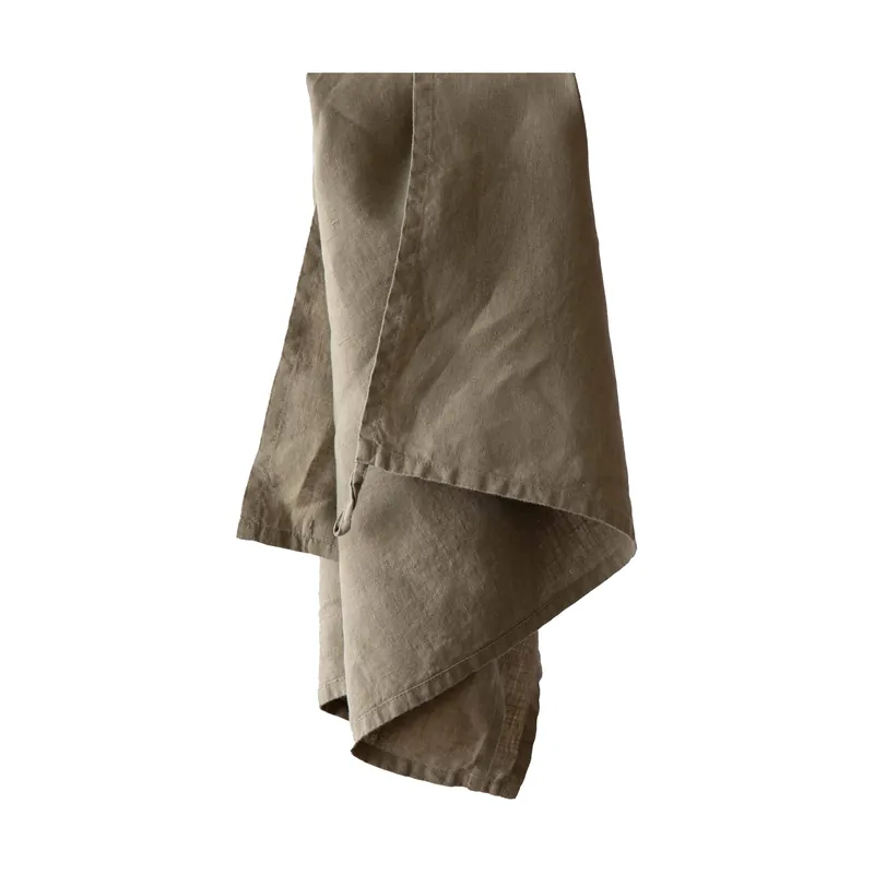 Tell me more kitchen towel linen 50x70 cm, Hazelnut stripe Don’t Miss Out
