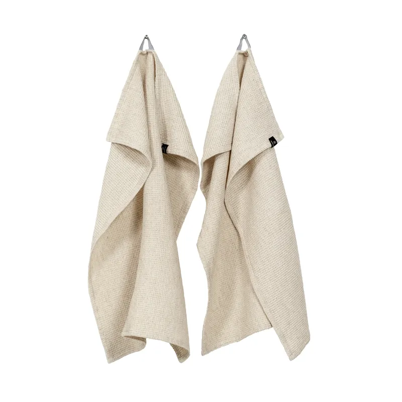 Authentic Hetty kitchen towel 50x70 cm 2-pack, Charcoal