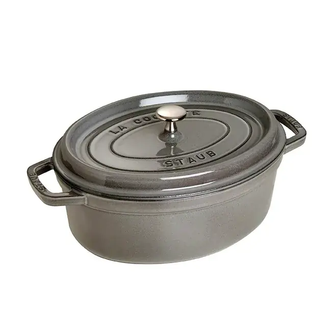 Instant Buy Staub oval casserole dish 4.2 l, black