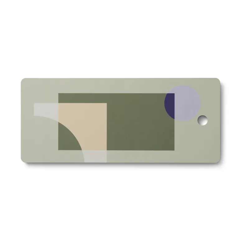 Free Delivery A tribute to colour cutting board, Sand - 40x17 cm
