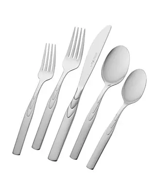 Luxury Rapture 18/10 Stainless Steel 45 Pc. Flatware Set, Service for 8