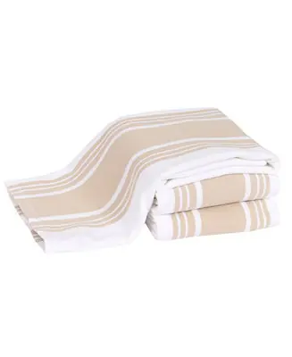 Stripe Dual Sided Woven Kitchen Towel, Set of 3 Must Have