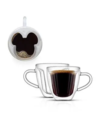 Trending Disney Mickey Mouse 3D Espresso Cups, Set of 2