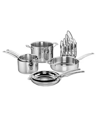 SmartNest Stainless Steel 11-Pc. Cookware Set Certified