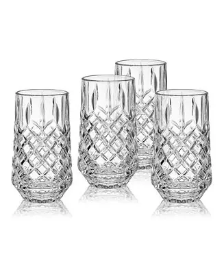 No Minimum Order Wesley Highball Glasses, Set of 4