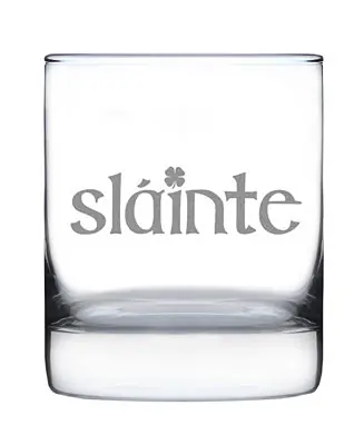 Original Slainte Irish Cheers Whiskey Rocks Glass