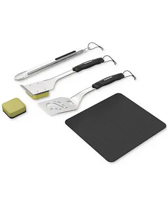 Viral 5-Piece Grill Tool Cooking & Cleaning Set