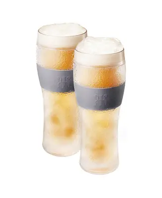 Time-Limited Khen Freezable Pint Beer Glasses, Set of 2