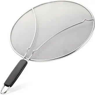Large Splatter Screen for Frying Pan (13") - Stainless Steel Grease SplatterGuard for Frying Pan Affordable