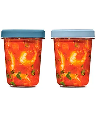 Good Grips Twist Stack 32-oz. Container, Set of 2 Fresh Stock
