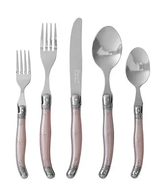 Laguiole 20 Piece Stainless Steel Flatware Set, Service for 4 Genuine