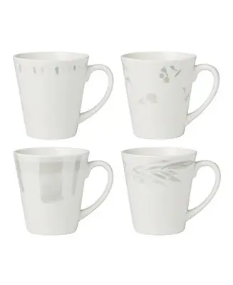 Oyster Bay Mug Set, Set of 4 Modern