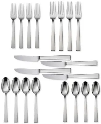 Seasonal Sale 18/10 Stainless Steel 20-Pc. Aero Flatware Set, Service for 4