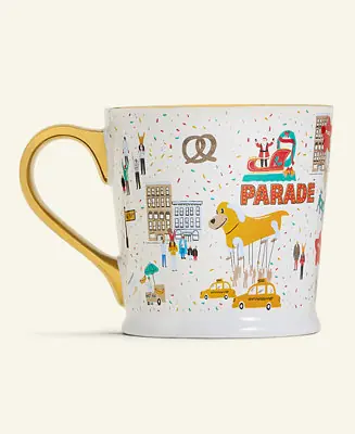 New Release Thanksgiving Day Parade 2025 NYC Scenic Coffee Mug, Macy's Exclusive