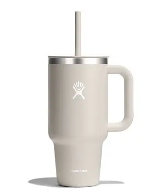 Worldwide Shipping Hydroflask 32 Oz All Around Travel Tumbler with Straw Lid