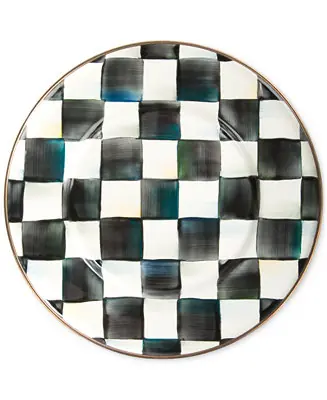 Courtly Check Salad/Dessert Plate Popular