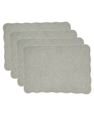 Exclusive Charming Quilted Placemat, Set of 4