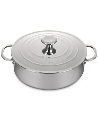 4.5 Quart Stainless Steel Rondeau with Lid Markdown