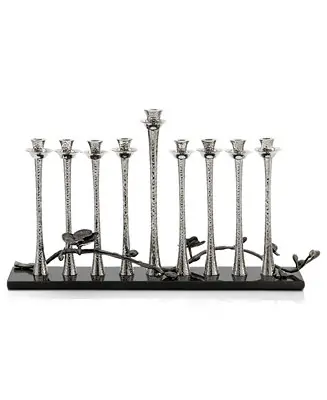 Free Delivery Black Orchid Menorah