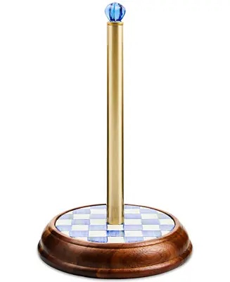 Special Discount Royal Check Wood Paper Towel Holder