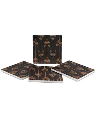 Gold Arrow Modele 4-Pc. Coaster Set Super Sale