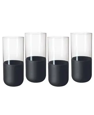 Money Back Guarantee Manufacture Rock Highball Glasses, Set of 4