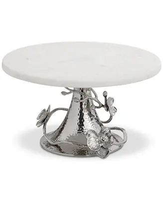 White Orchid Marble Cake Stand Get Yours