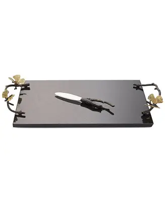 One Day Deal Butterfly Ginkgo Cheeseboard & Knife Set