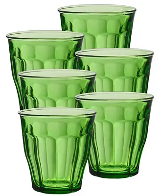 Picardie Green Picardie Tumbler 8 3/8 Oz. - Set Of 6 Free Delivery