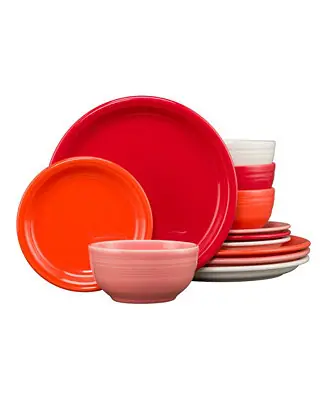 Sunset Horizon Bistro Coupe 12 Pc. Dinnerware Set, Service For 4 Editor’s Pick