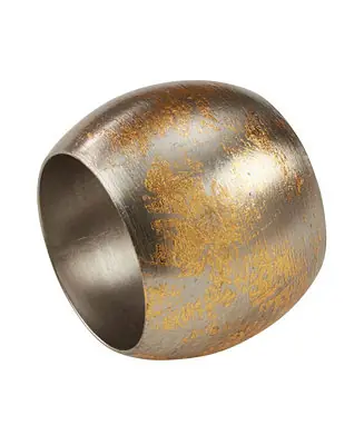 Hot Deal Texture Design Napkin Ring, Set of 4