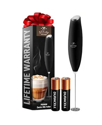 Weekend Sale Milk Frother Wand Drink Mixer with AA Duracell Batteries