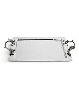 Premium Black Orchid Handled Serving Tray