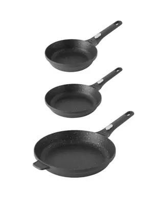GEM 3Pc Nonstick Fry Pan Set Free Delivery