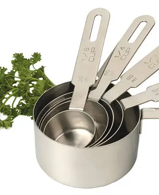 Endurance Stainless Steel 5 Piece Measuring Cup Set Secure Checkout