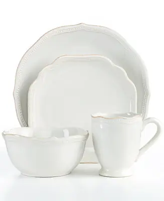 French Perle 4 Pc. Place Setting Price Cut