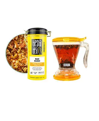 Maui Mango Loose Leaf Tea and Brewmaster Set 2 Piece Place Order
