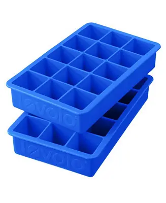 Perfect Cube Silicone Ice Mold Freezer Tray Of 1.25" Cubes For Whiskey Modern