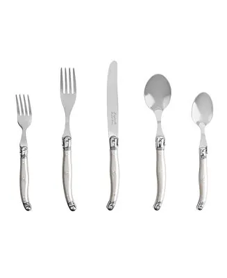 Handmade Laguiole 20 Piece Stainless Steel Flatware Set, Service for 4
