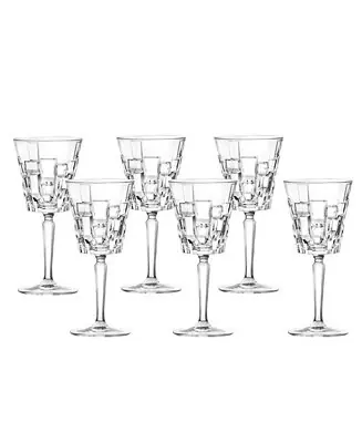 Worldwide Shipping Etna Set of 6 White Wine Goblets
