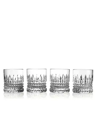 Connoisseur Lismore Diamond Straight Tumbler 6 oz, Set of 4 Limited Edition