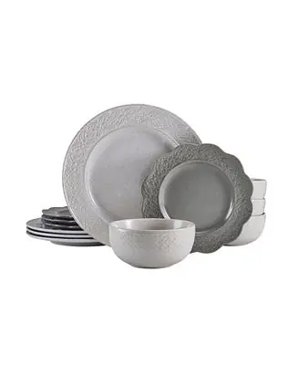 Order Now Gia 12 Pc. Dinnerware Set, Service for 4