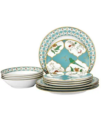 Buy Online Lodi's Morning 12-Piece Dinnerware Set, Service For 4