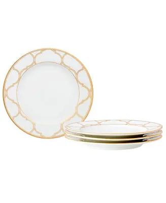 Next Day Delivery Eternal Palace Gold Set of 4 Bread Butter/Appetizer Plates, 6-1/2"