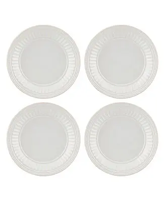 Exclusive Offer French Perle Groove Dessert Plates, Set Of 4