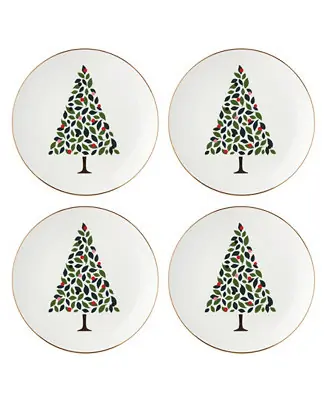Price Cut Kate Spade Evergreen 4-Piece Accent Plates