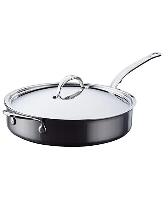 Factory Price NanoBond Titanium Stainless Steel 5-Quart Covered Saute with Helper Handle